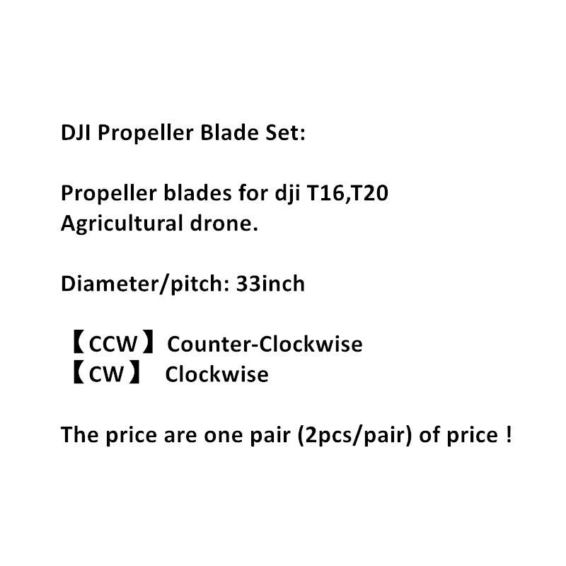 Propeller Blades For DJI T10,T16,T20