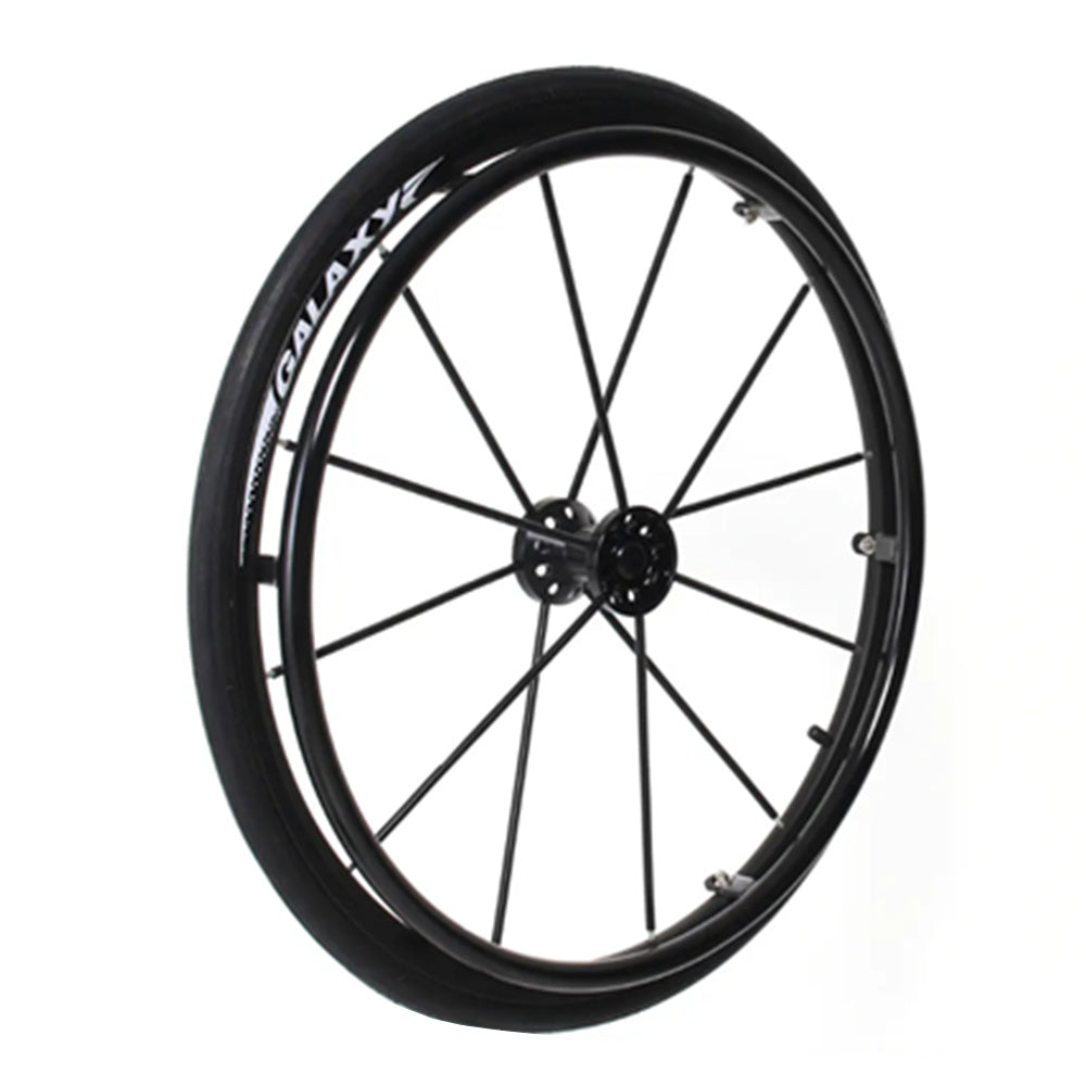 24 x 1.0" Wheel For Sport Wheelchairs With 1/2" (12.7mm) Bearing