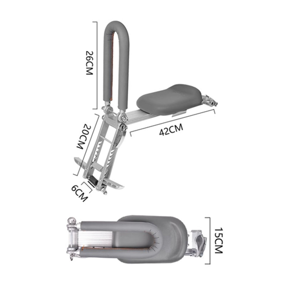 Front Mounted Child Bike Seat For Age 1.5~5 Years